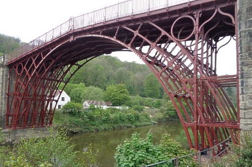 The Iron Bridge over the River Seven at Coalbrookdale